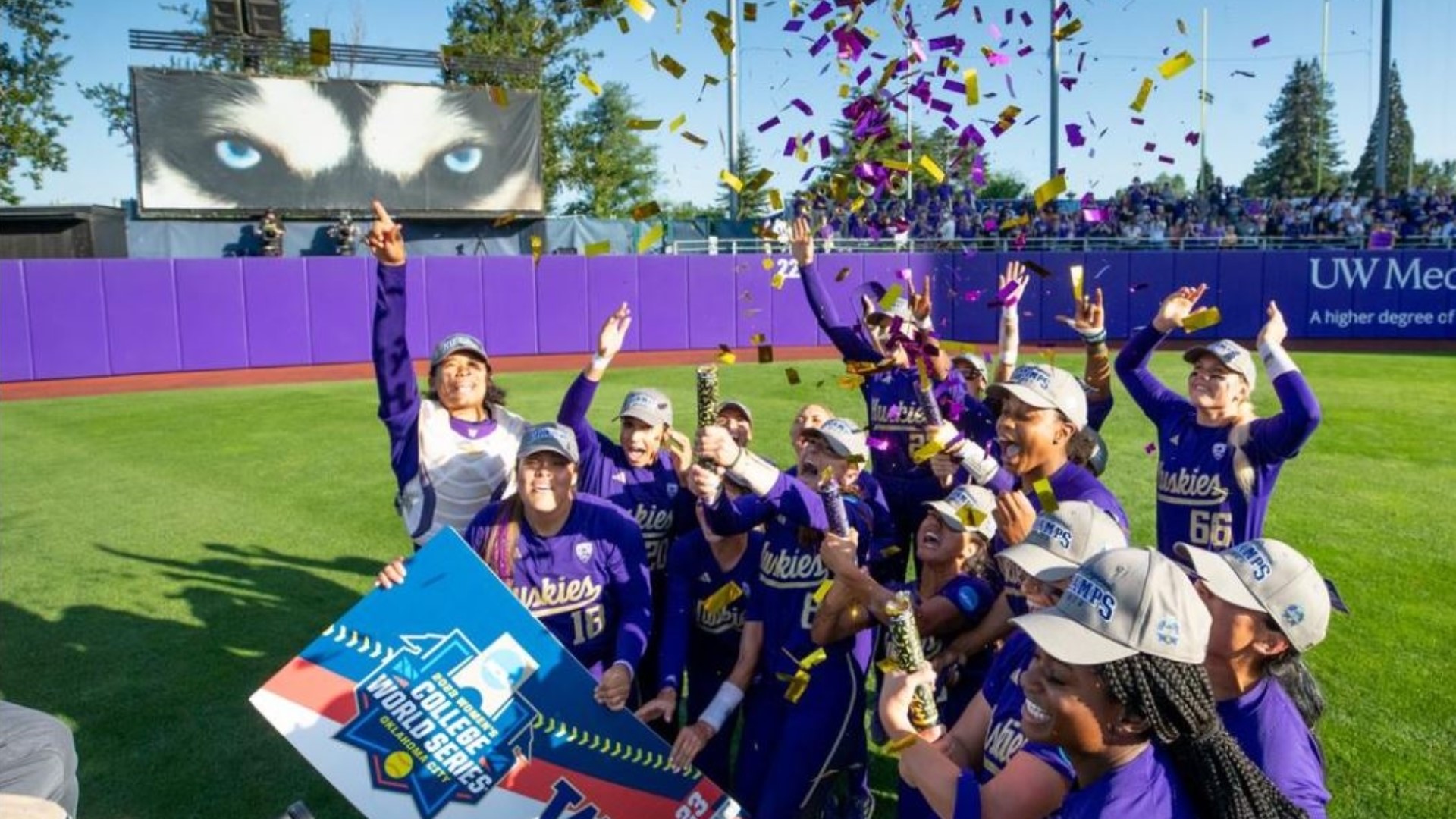 The team swept Louisiana during the super regionals and are now on their way to Oklahoma City as they get ready to take on Utah Thursday night.