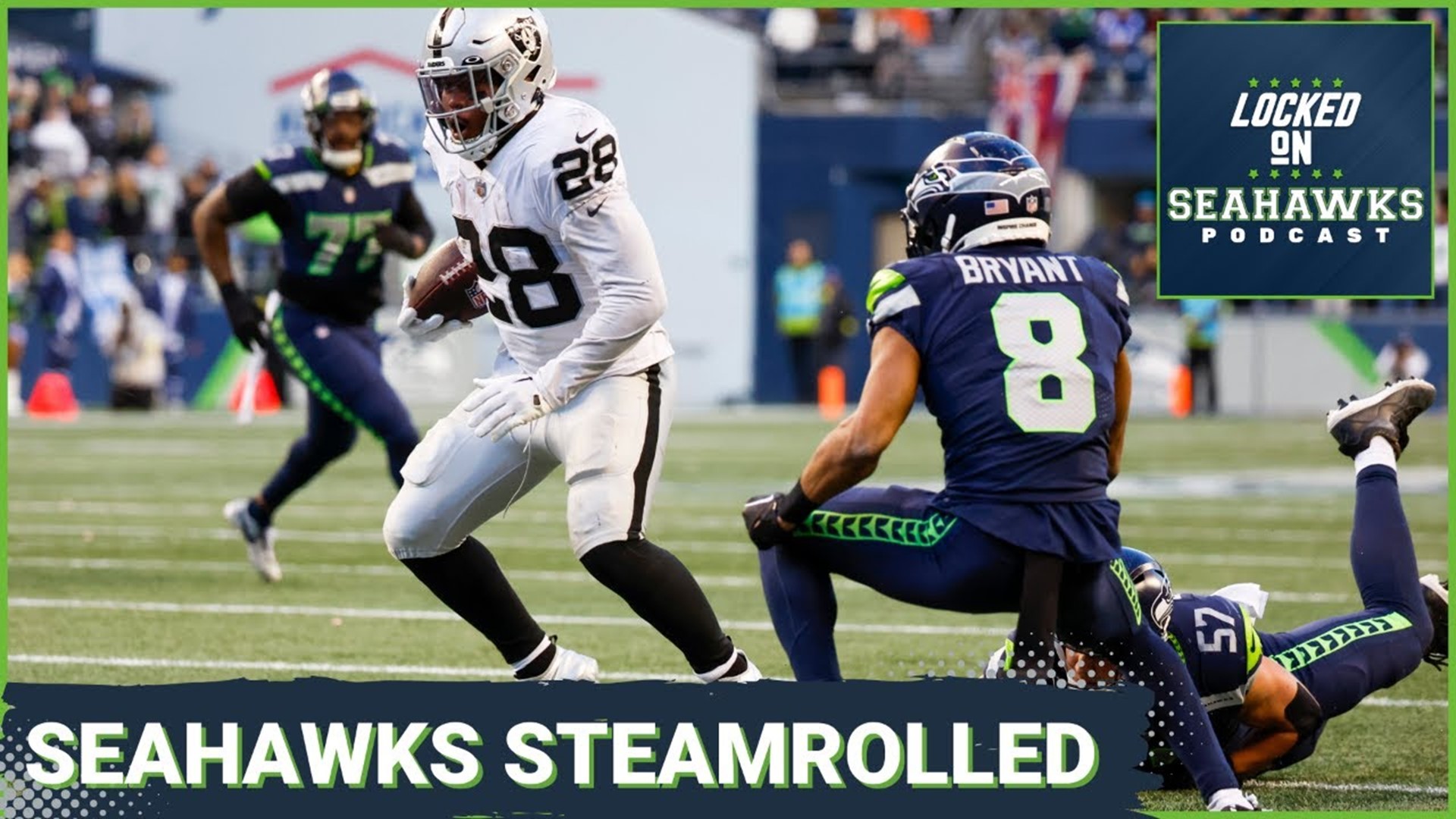 Coming out flat after a bye week, the Seahawks were done in by self-inflicted mistakes on offense and a porous run defense that led to a frustrating 40-34 loss.