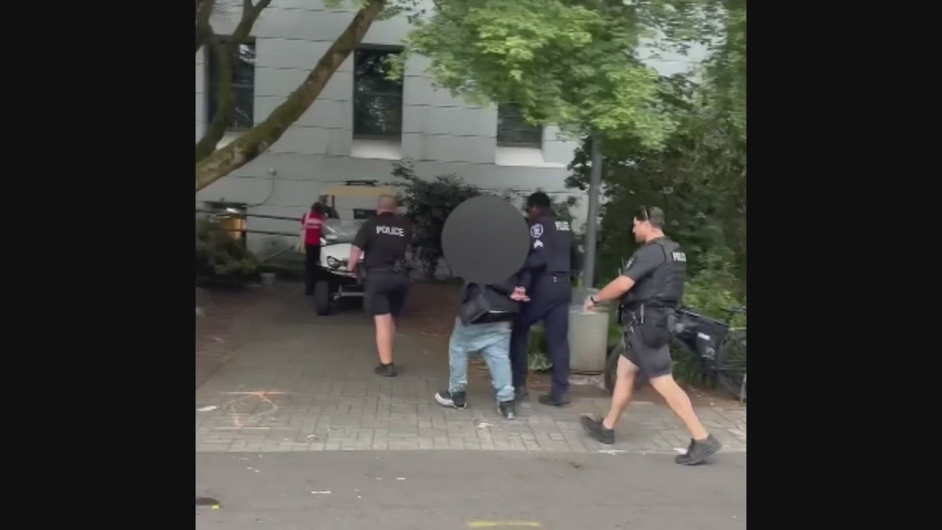 Detention Example 3 suspects involved in shooting at Seattle Center; 1 in custody, 1 ...