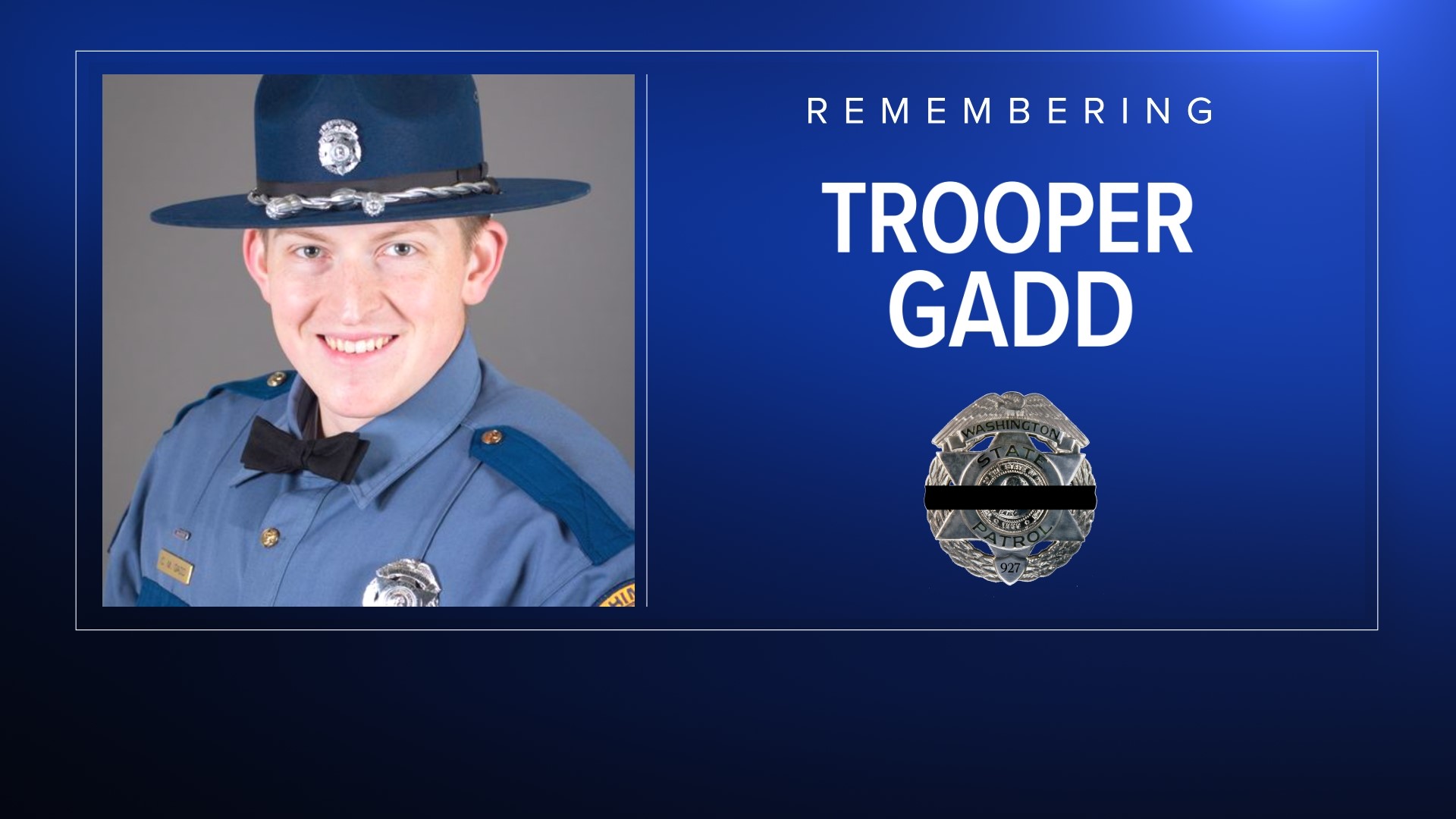 David and Lillian Griggs discuss the loss of their son's friend, Washington State Police trooper Christopher Gadd