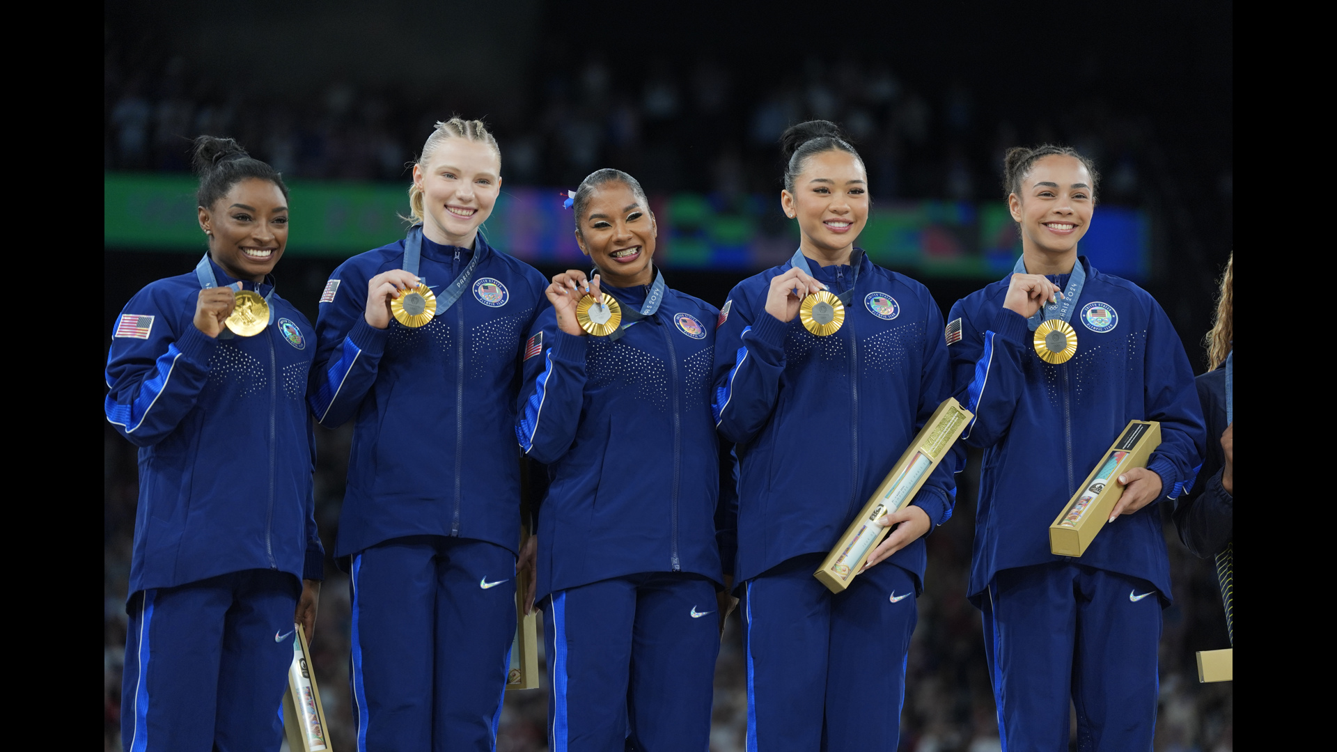 The gold medal gymnast from Vancouver, WA also picked up a Bronze medal in Paris.