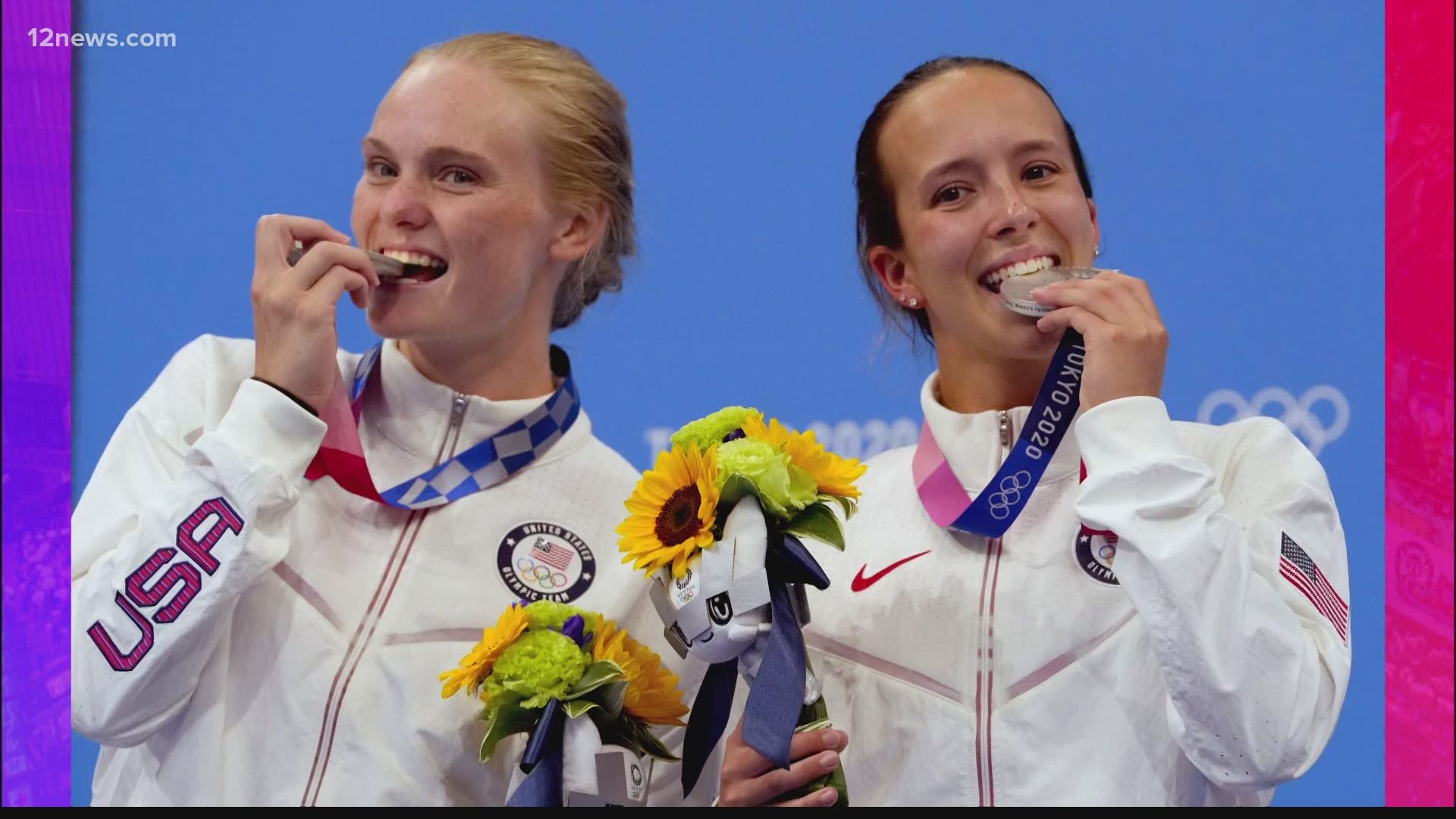 2 Tucson athletes bringing home medals from the Tokyo Olympics