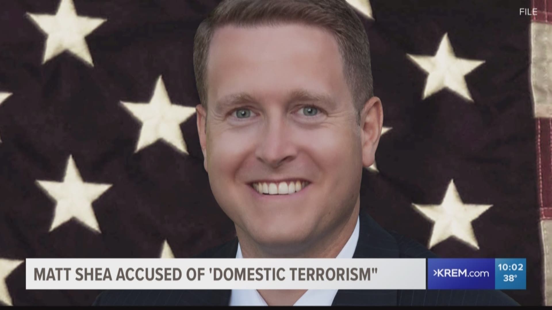 The investigation found that Shea “participated in an act of domestic terrorism against the United States” by helping plan an armed takeover.