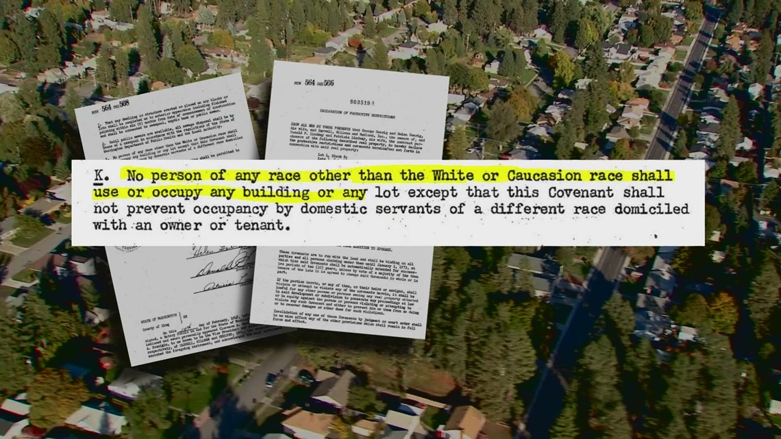 Spokane title company helps strike racist restrictions from property titles for free - Vimarsana News