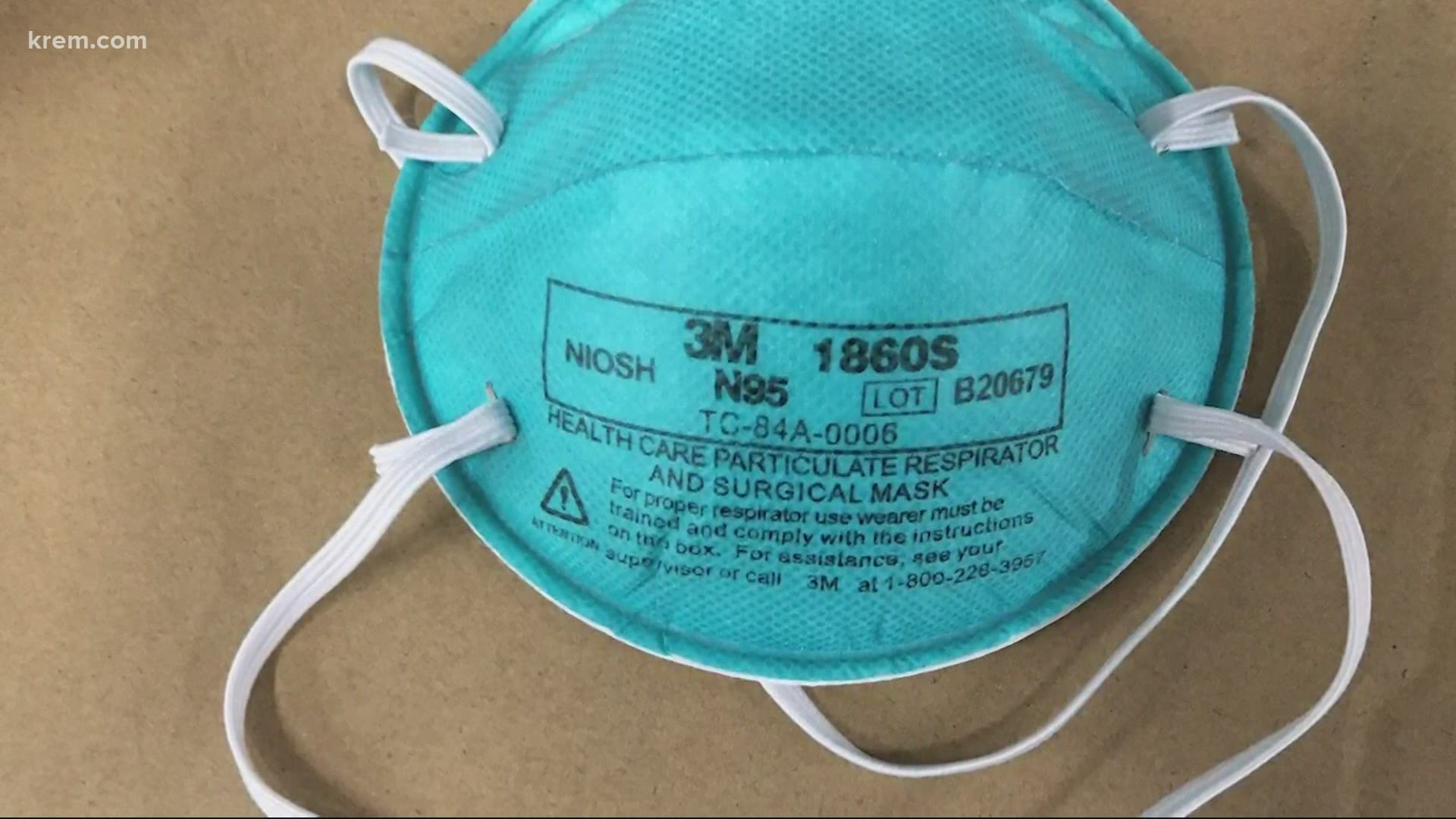 The supply of hundreds of thousands of N95 masks at dozens of Washington hospitals are impacted by counterfeit masks in circulation, according to the WSHA.