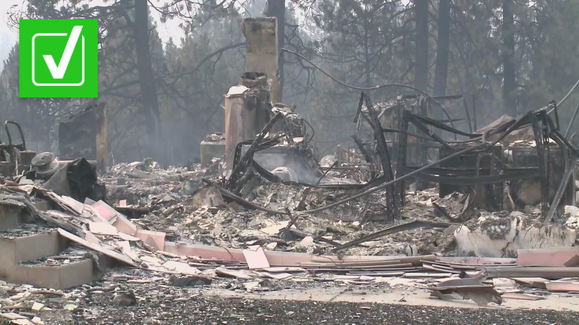 The Oregon Road and Gray Fires destroyed hundreds of buildings in Spokane County, homeowners reached out to Verify with questions about what their insurance covers.