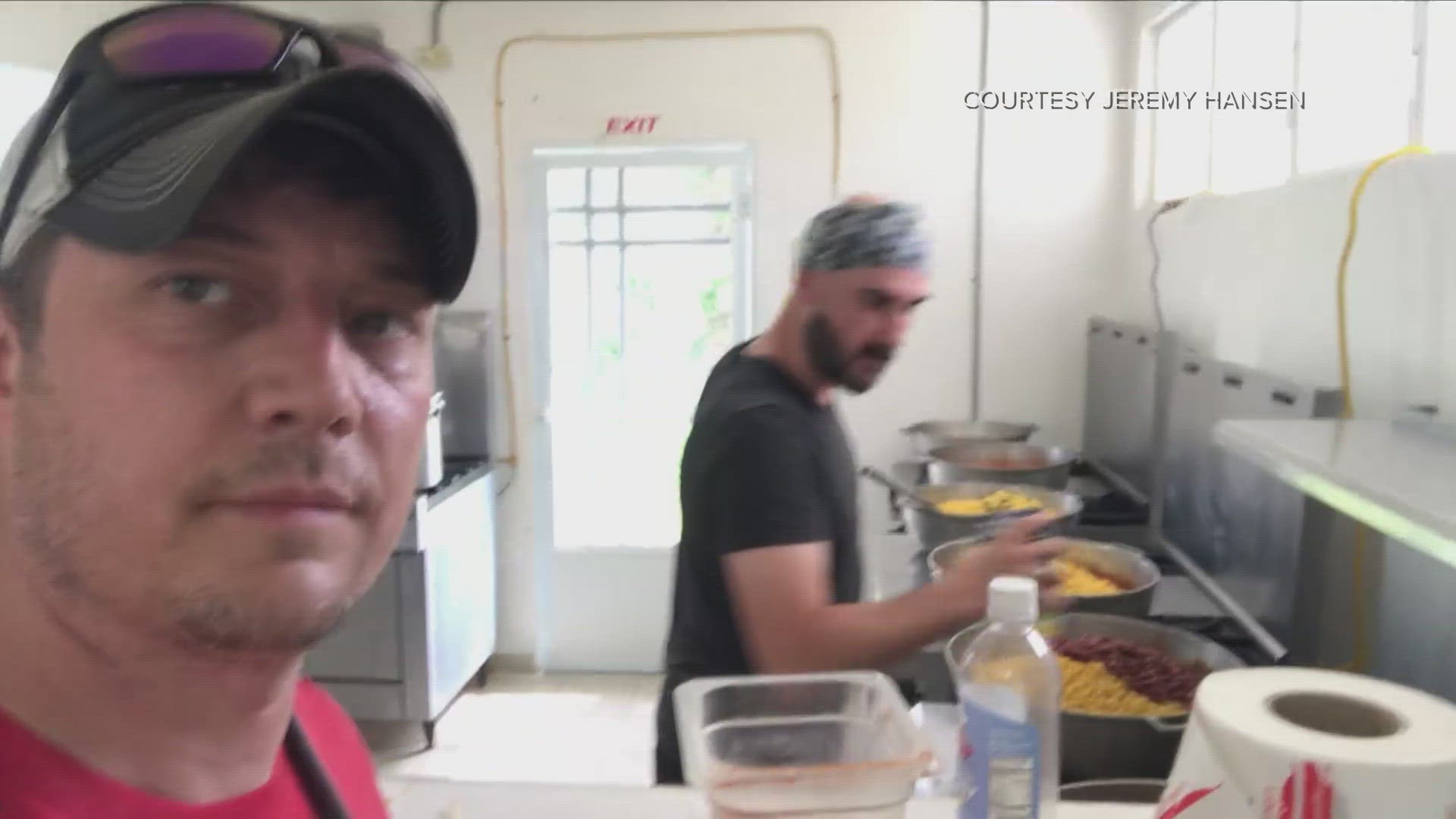 Former Spokane chef Jeremy Hansen said his two months handing out meals to communities in crisis gave him a unique perspective on the crisis in Gaza.