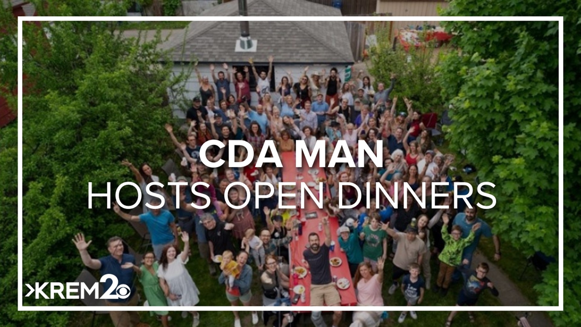 The dinners have grown to 200 people at times and many of the strangers Adam Schulter invites have become lifelong friends.
