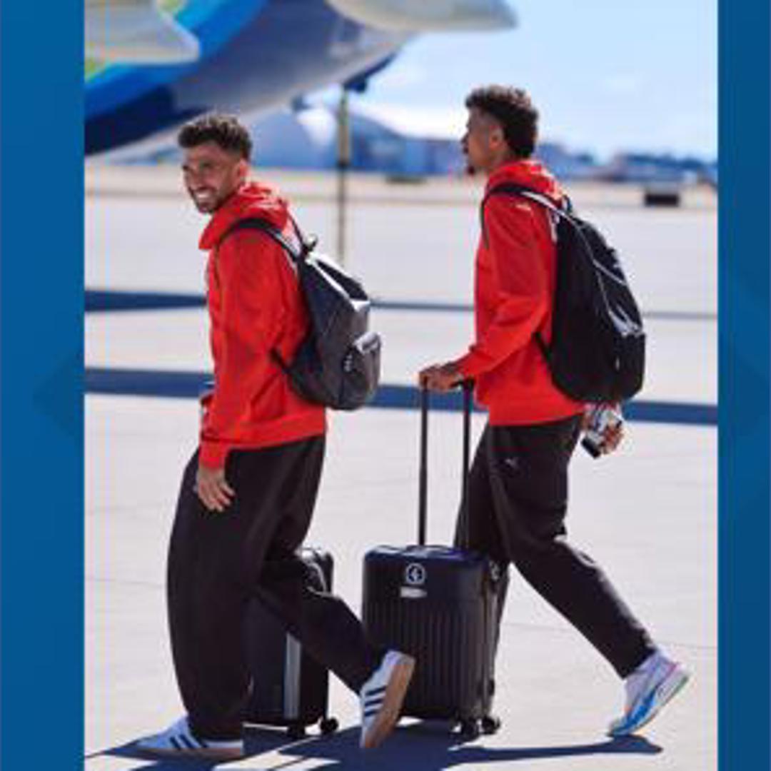Team Egypt is on their way to Seattle for their first World Cup game ...