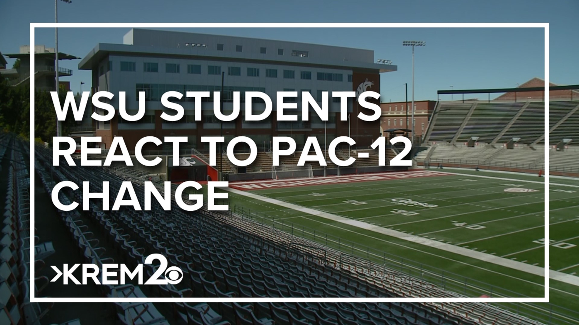 Students are moving back onto WSU's campus as they get ready for the 2023-2024 school year. KREM 2 got students reaction to the news of PAC-12 disbanding