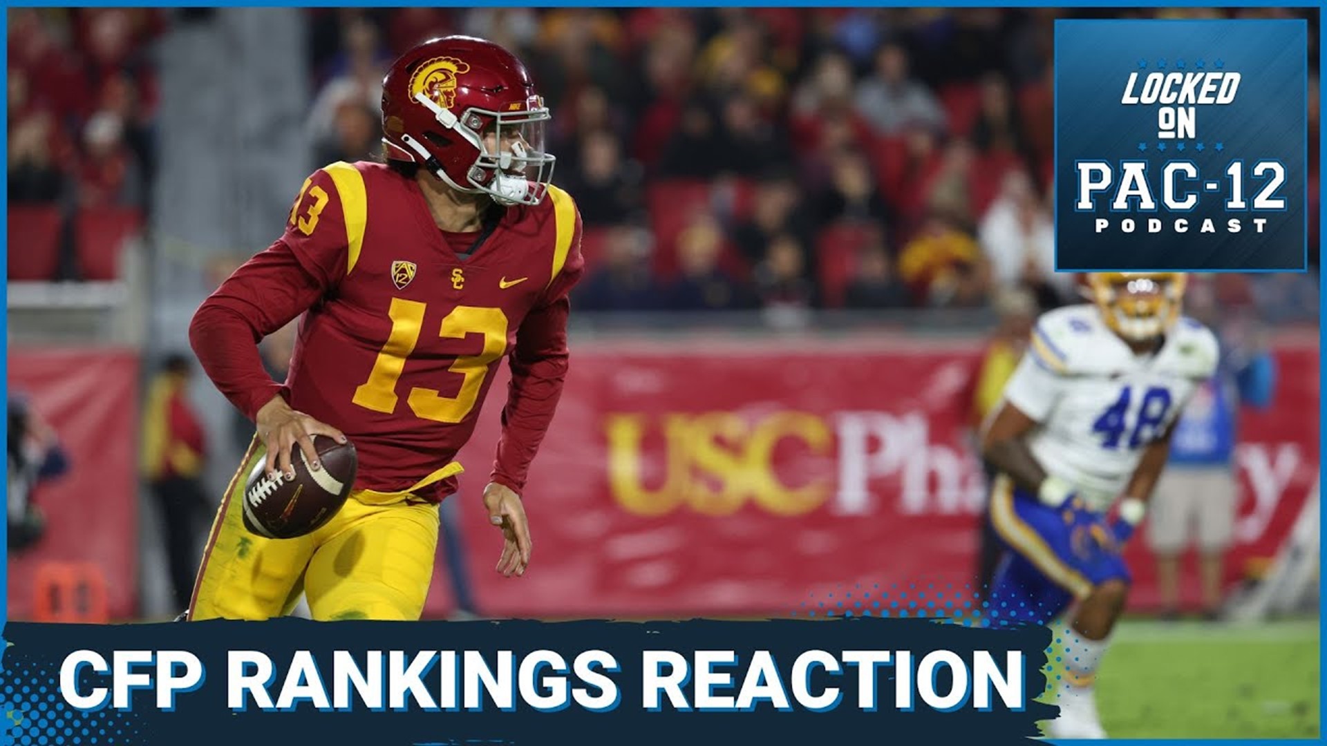 The Pac-12 has three teams in the latest CFP rankings that fall inside the top 12, but the Trojans are getting too much respect based on their resume.
