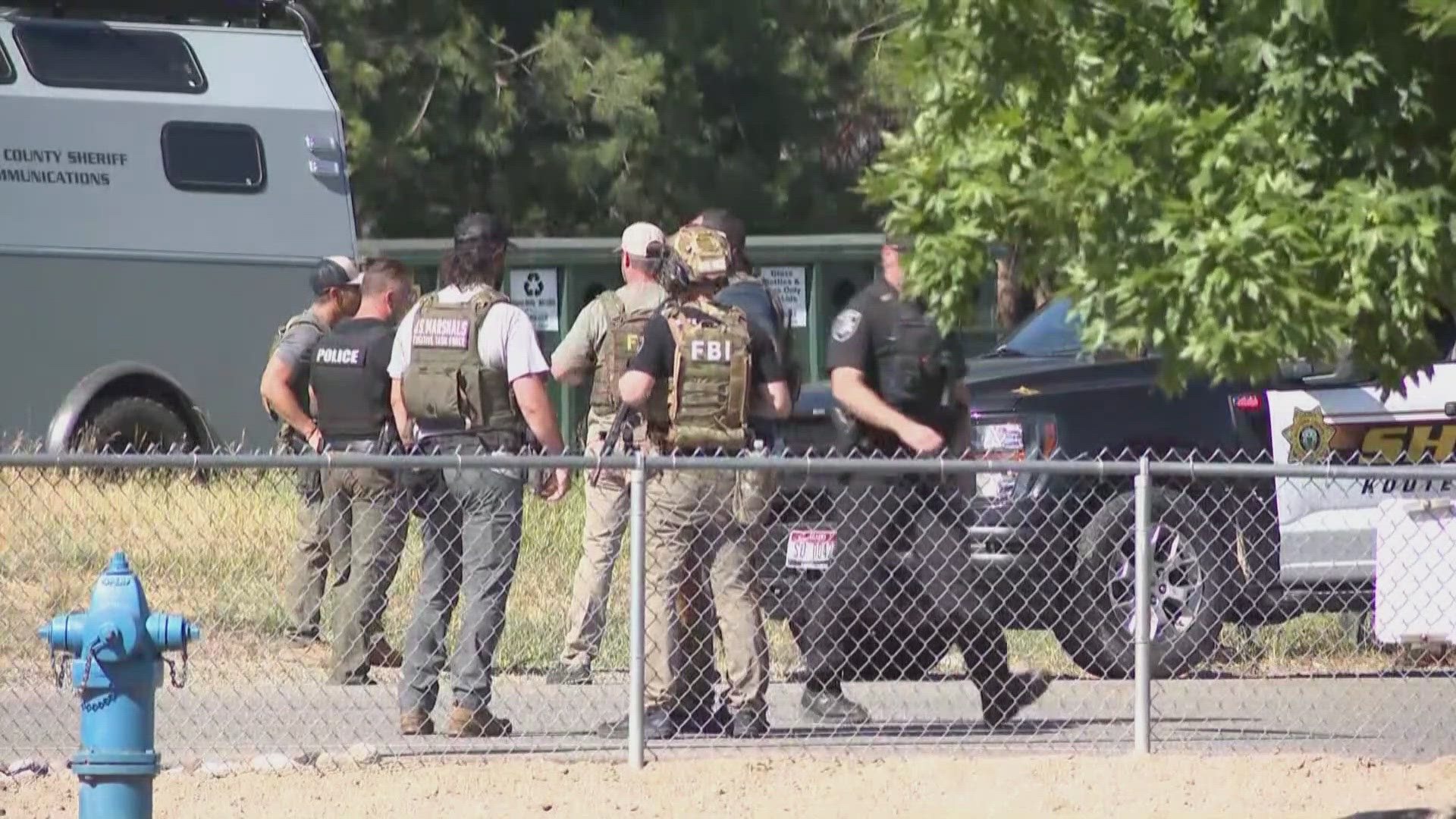 Firefighters ambushed in Coeur d'Alene shooting | kgw.com