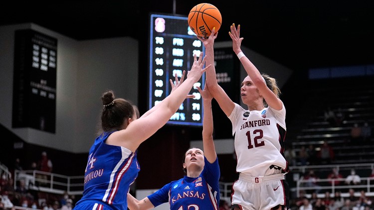 Central Valley alum Lexie Hull scores career-high 36, No. 1 Stanford headed to Spokane for Sweet 16