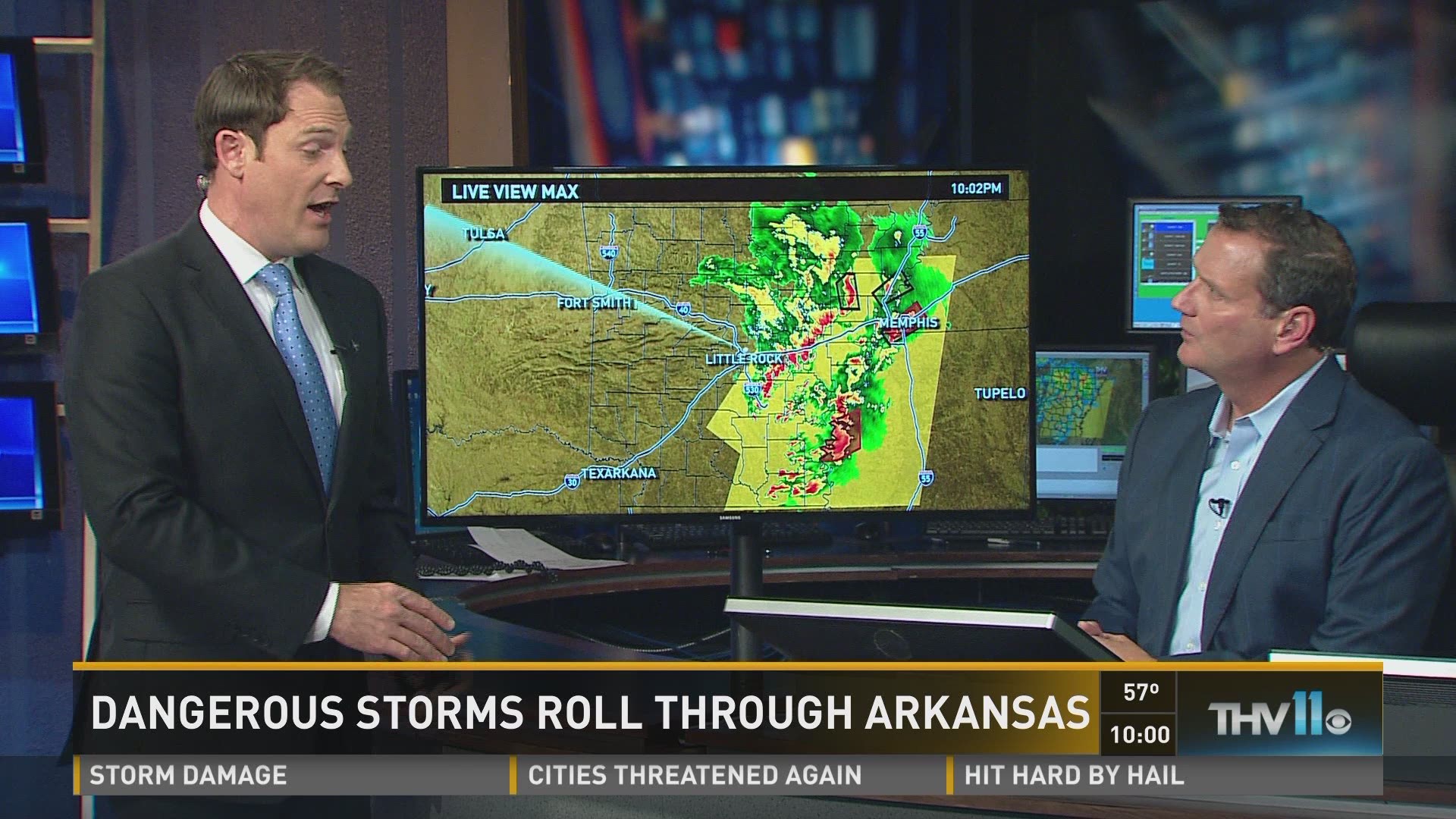 The Natural State saw severe weather on March 13, 2016. THV11.com