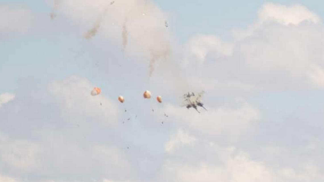 Jets collide during Idaho air show, prompt Air Force base lockdown and investigation