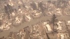 RAW VIDEO: Drone footage shows Paradise Camp Fire aftermath from above