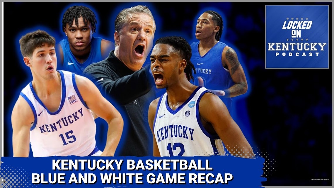 Rob Dillingham goes OFF in Kentucky basketball Blue and White game