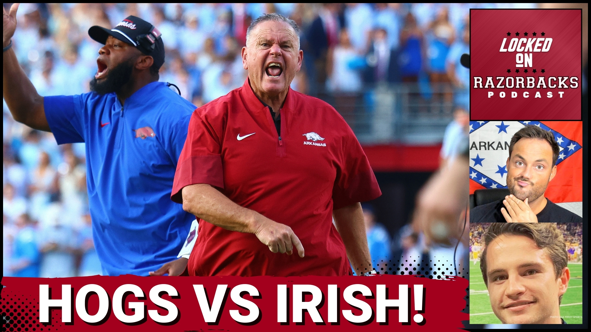 Arkansas and Notre Dame Set for CONFUSING Game | Can Razorbacks UPSET ...