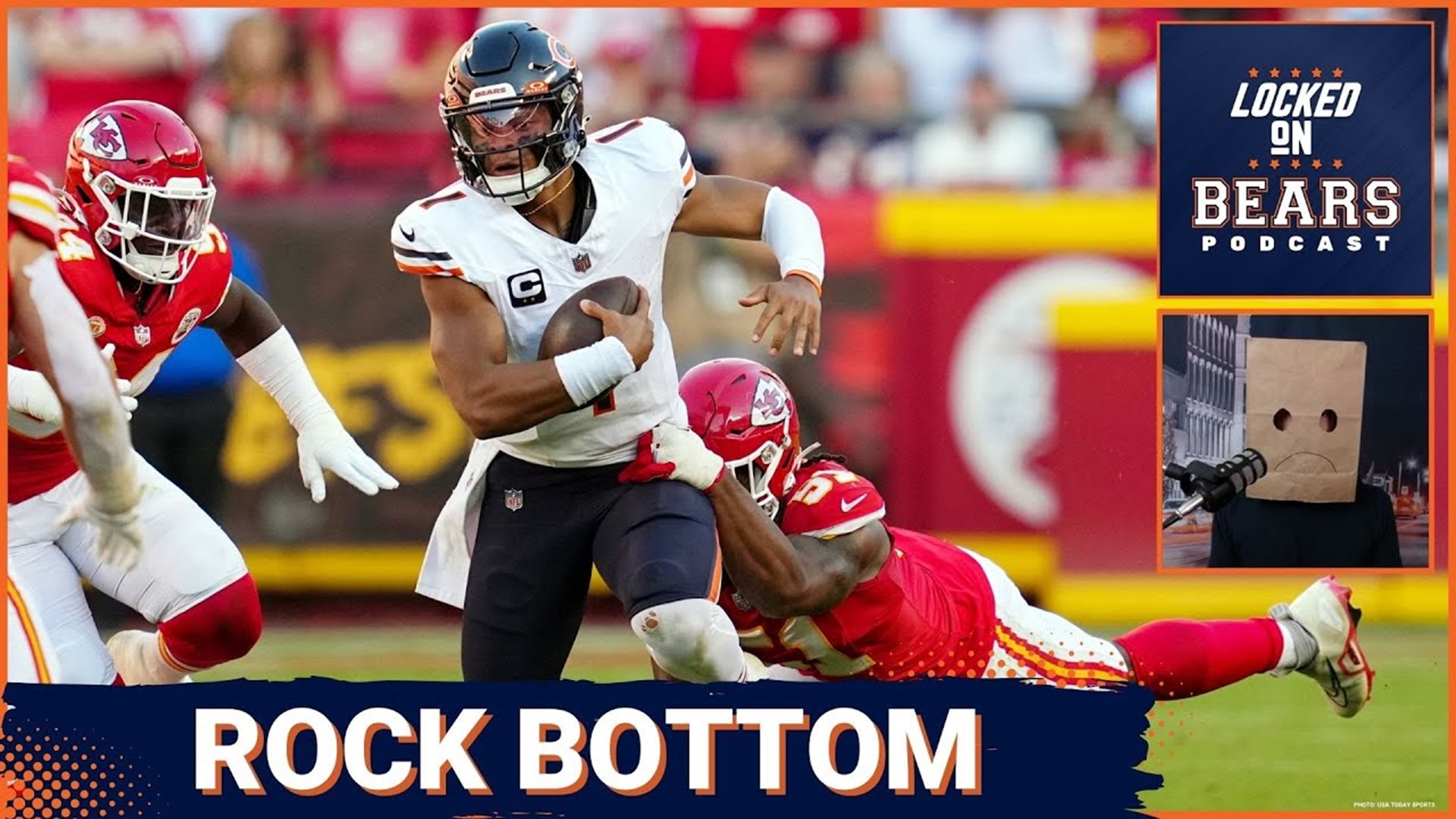 Chicago Bears approaching rock bottom with helpless loss to Kansas City  Chiefs