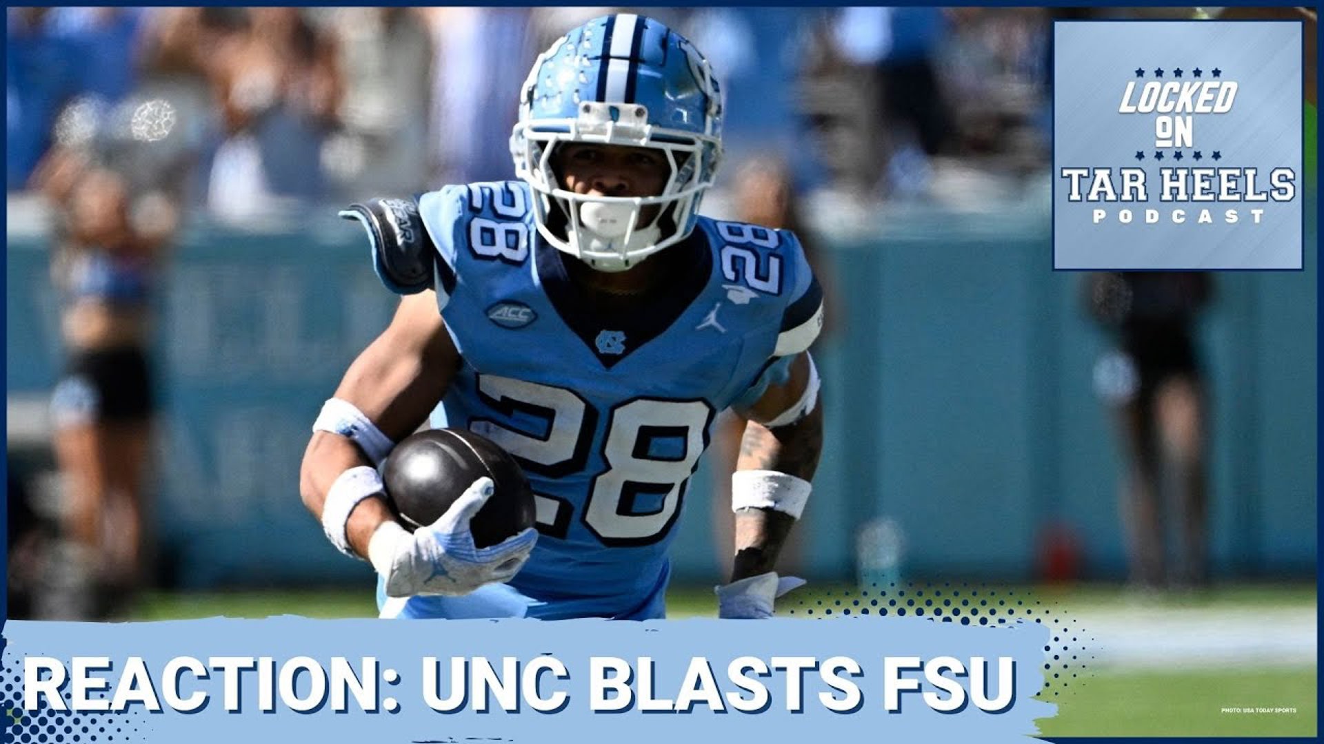 LIVE REACTION North Carolina Tar Heels BLASTS FSU Omarion Hampton is
