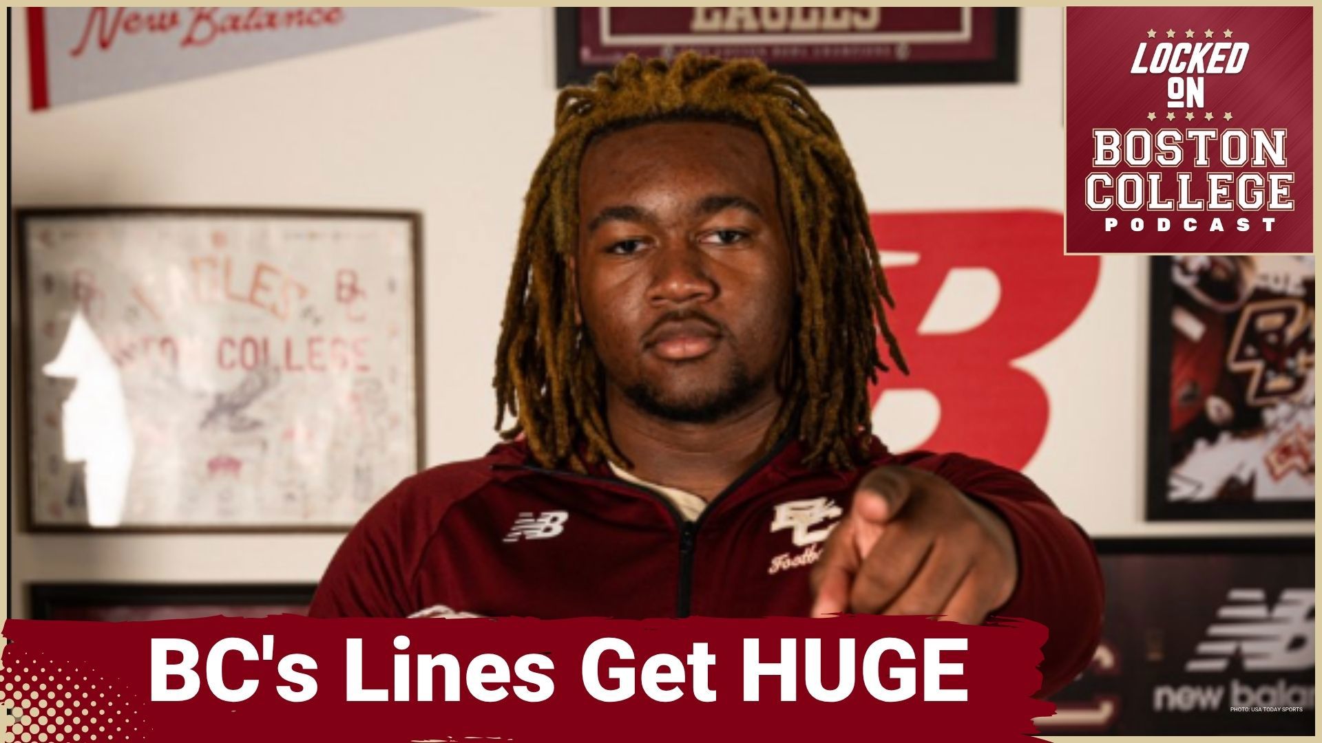 A.J. Black breaks down the latest additions to BC's offensive and defensive lines, including 6'9" behemoth Lawrence Iyalekhue otherwise known as "Shaq" and dominant
