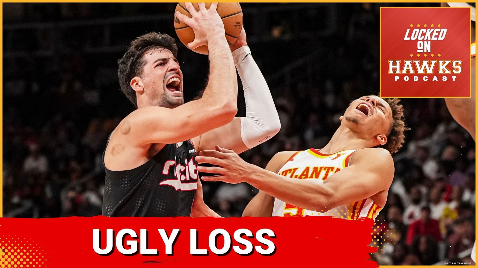 Episode 1942 of the Locked On Hawks Podcast dives into a frustrating loss for the Atlanta Hawks, with clear and present issues on both sides of the court.