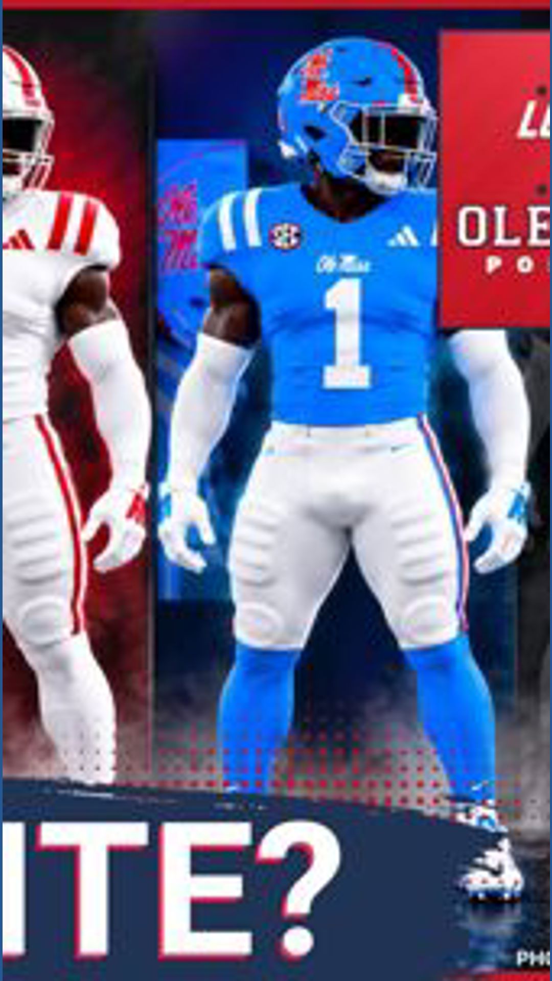 The Powder Blue Is Why Adidas Paid Ole Miss $20 Million | Ole Miss vs ...