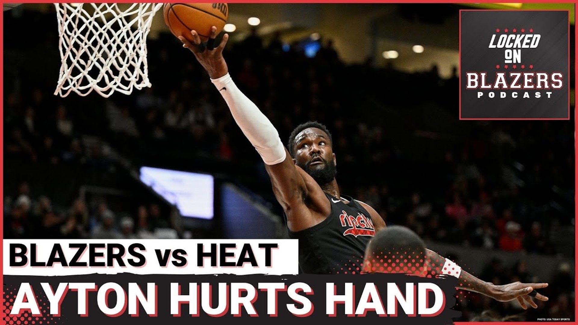 Portland Trail Blazes Lose to Miami Heat, and Deandre Ayton to a Hand Injury