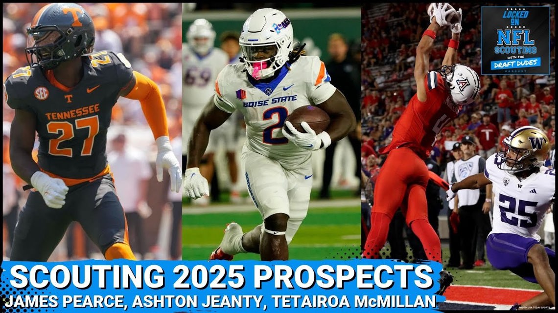 2025 NFL Draft Prospect Scouting: Tetairoa McMillan, Ashton Jeanty ...