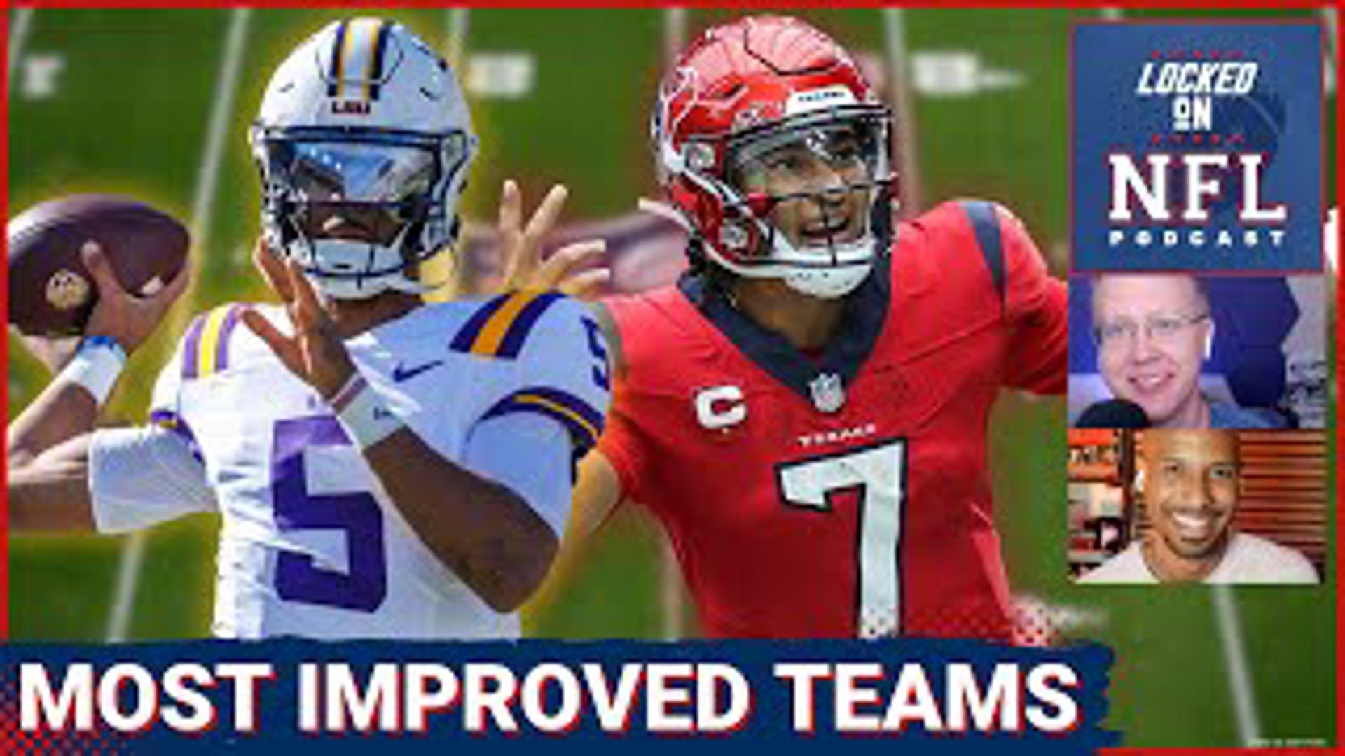 Houston Texans, Washington Commanders Highlight Most Improved NFL Teams