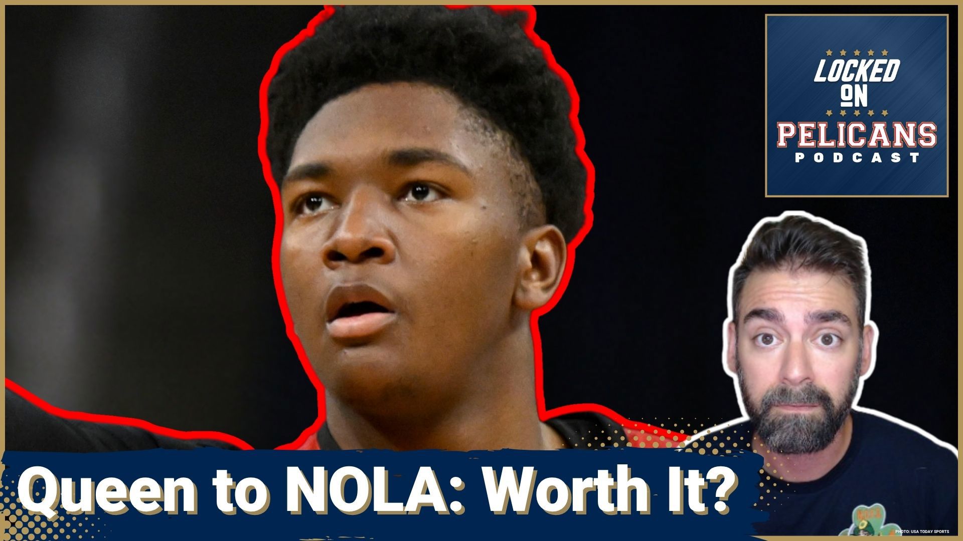 The Pelicans trade up to select Derick Queen 13th overall, giving up next year's first-round pick. Analysis of Queen's fit, potential impact, and the risks.