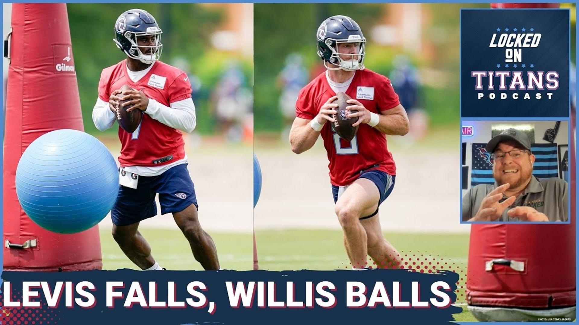 Tennessee Titans Will Levis INTERCEPTED 3 Times, Malik Willis is BALLIN' &  Fulton Back at Practice