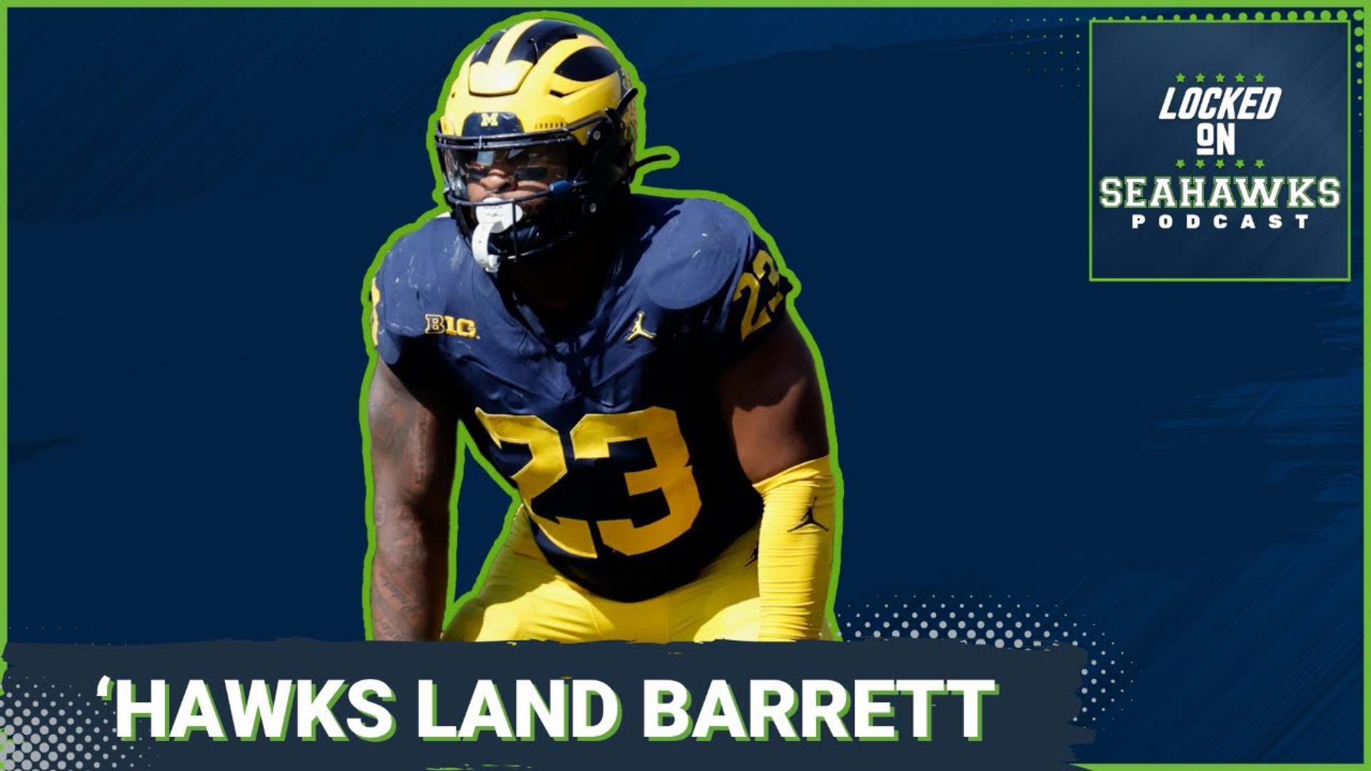 Orchestrating their second August trade already, the Seahawks reunited coach Mike Macdonald with one of his former Michigan pupils by acquiring Michael Barrett