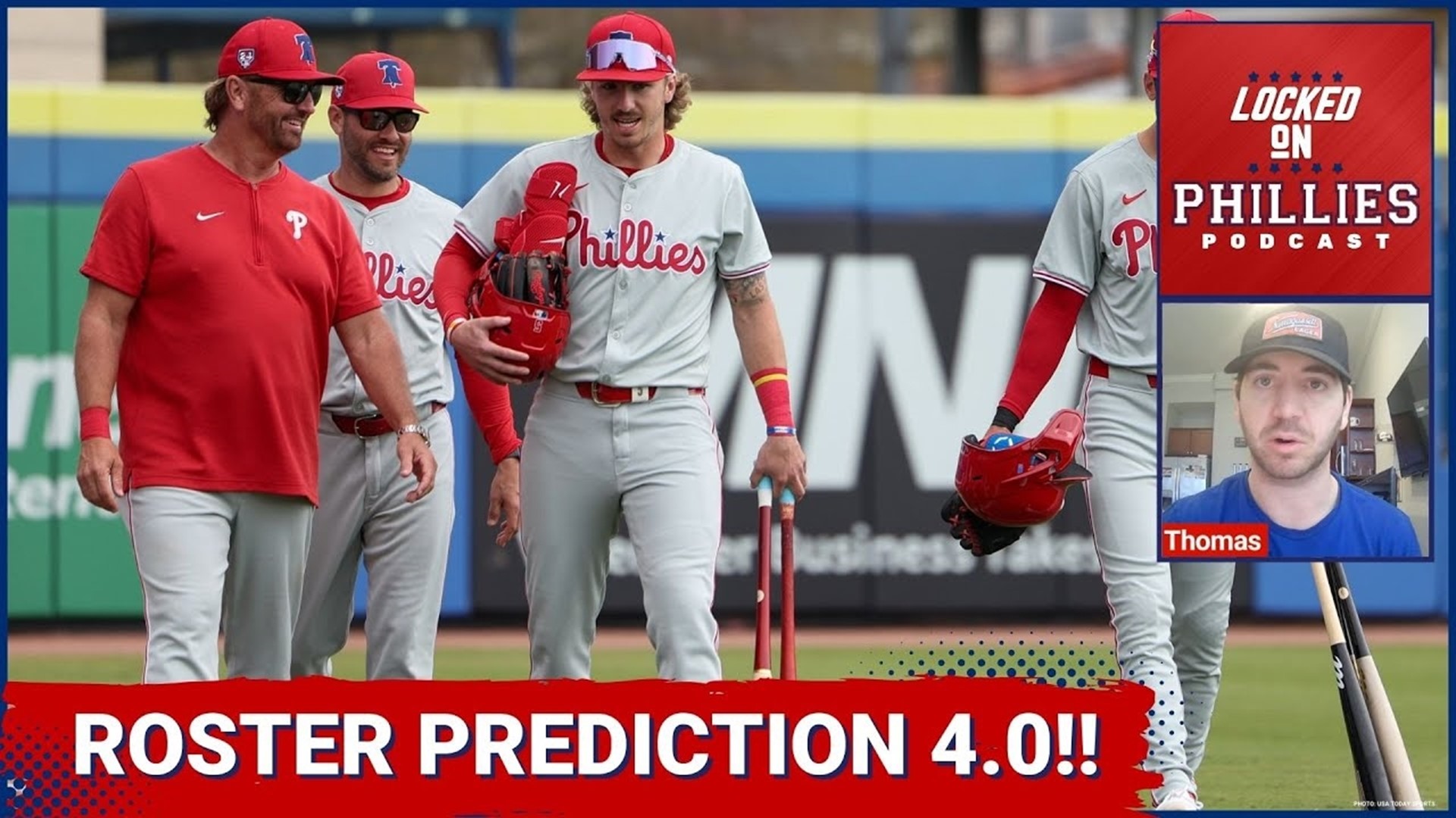 Philadelphia Phillies Opening Day Roster Projection Version 4.0!