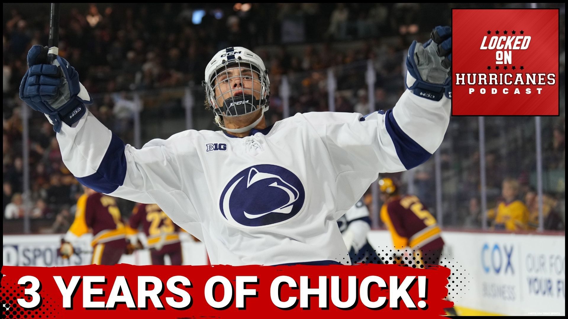 THREE YEARS OF CHUCK! Carolina Hurricanes Sign Charlie Cerrato to a 3 ...