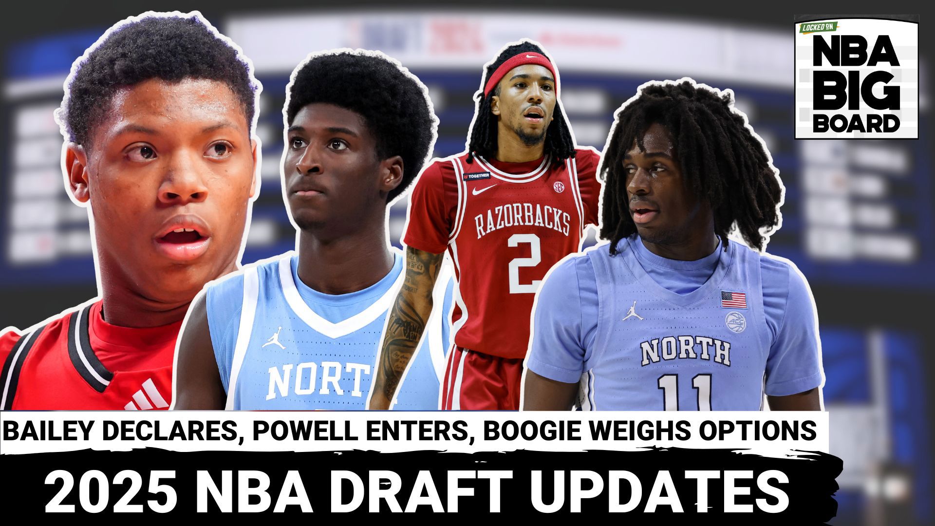 Rafael Barlowe breaks down a busy day of NBA draft declarations, headlined by projected top-three pick Ace Bailey officially entering the 2025 NBA Draft.