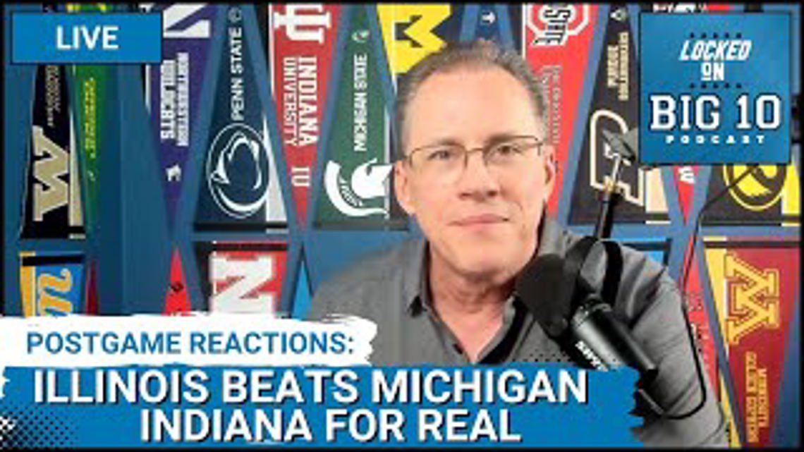 LIVE Week 8 Illinois bounces Michigan; Indiana for Real; Oregon