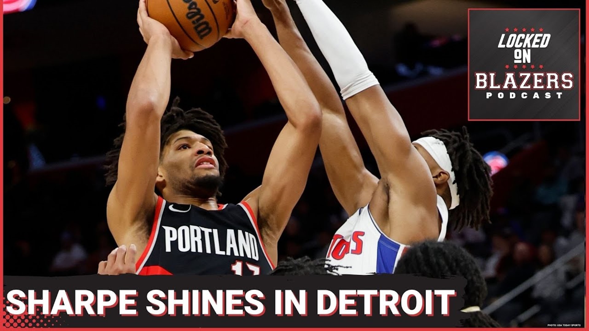 Shaedon Sharpes Dominates 2nd Half as Portland Trail Blazers Beat Detroit Pistons