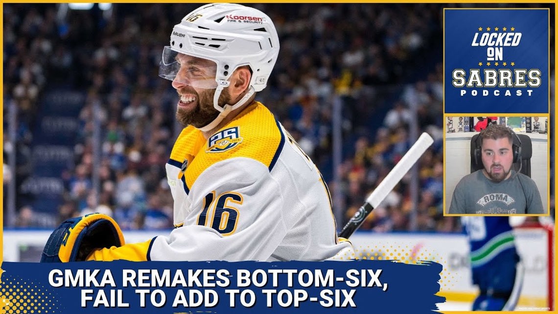 Sabres remake bottom-six, fail to add to top-six on free agency day | kgw.com