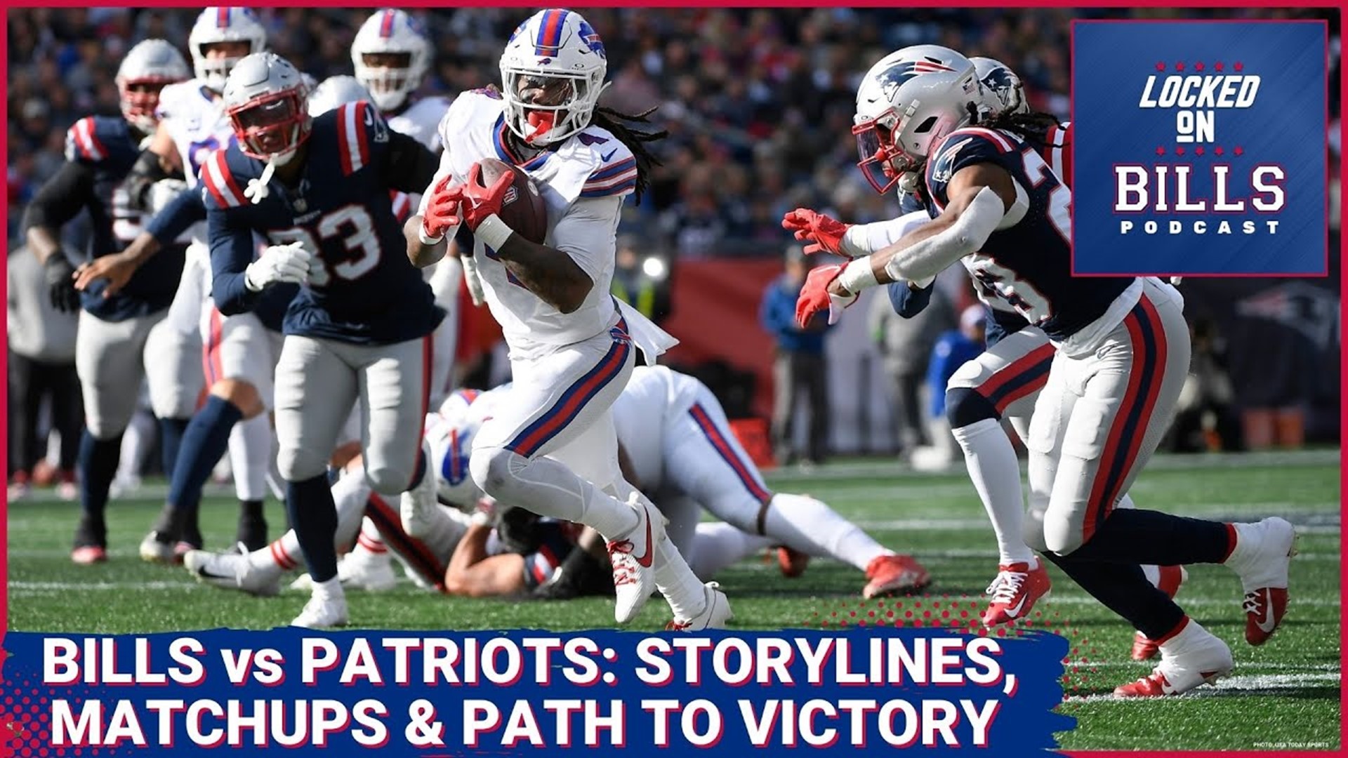 Buffalo Bills Vs New England Patriots. Storylines, Matchups & Factors ...