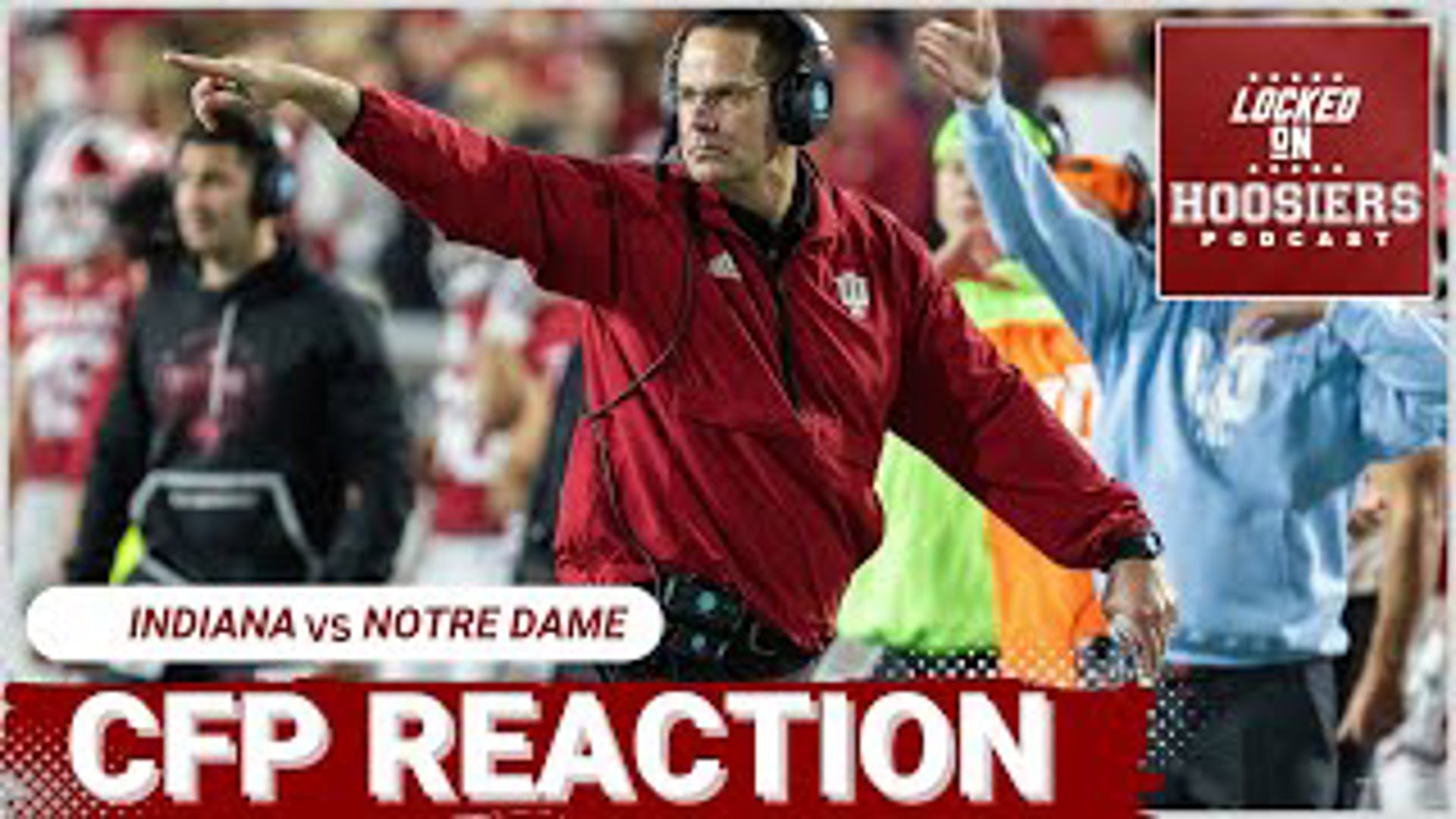 REACTION: Indiana Hoosiers VS Notre Dame in the College Football ...