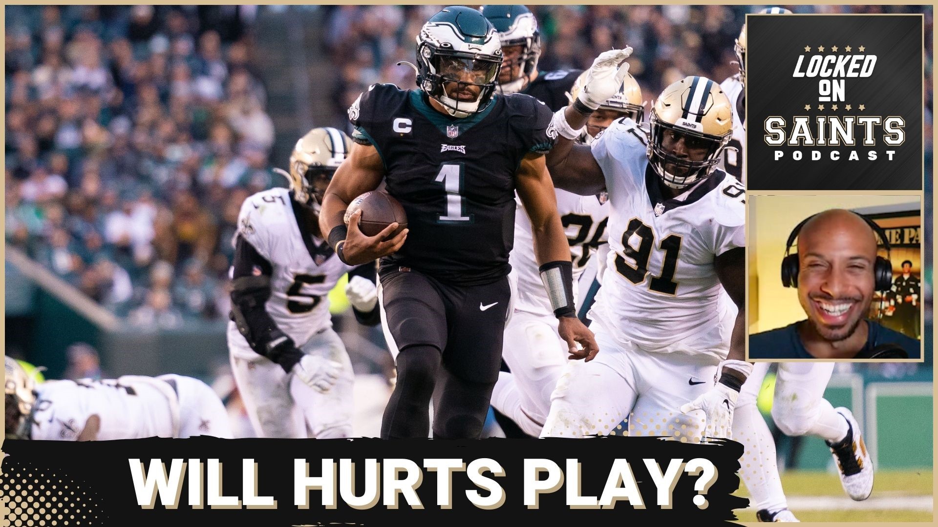 New Orleans Saints Jalen Hurts problems could continue vs. Philadelphia  Eagles