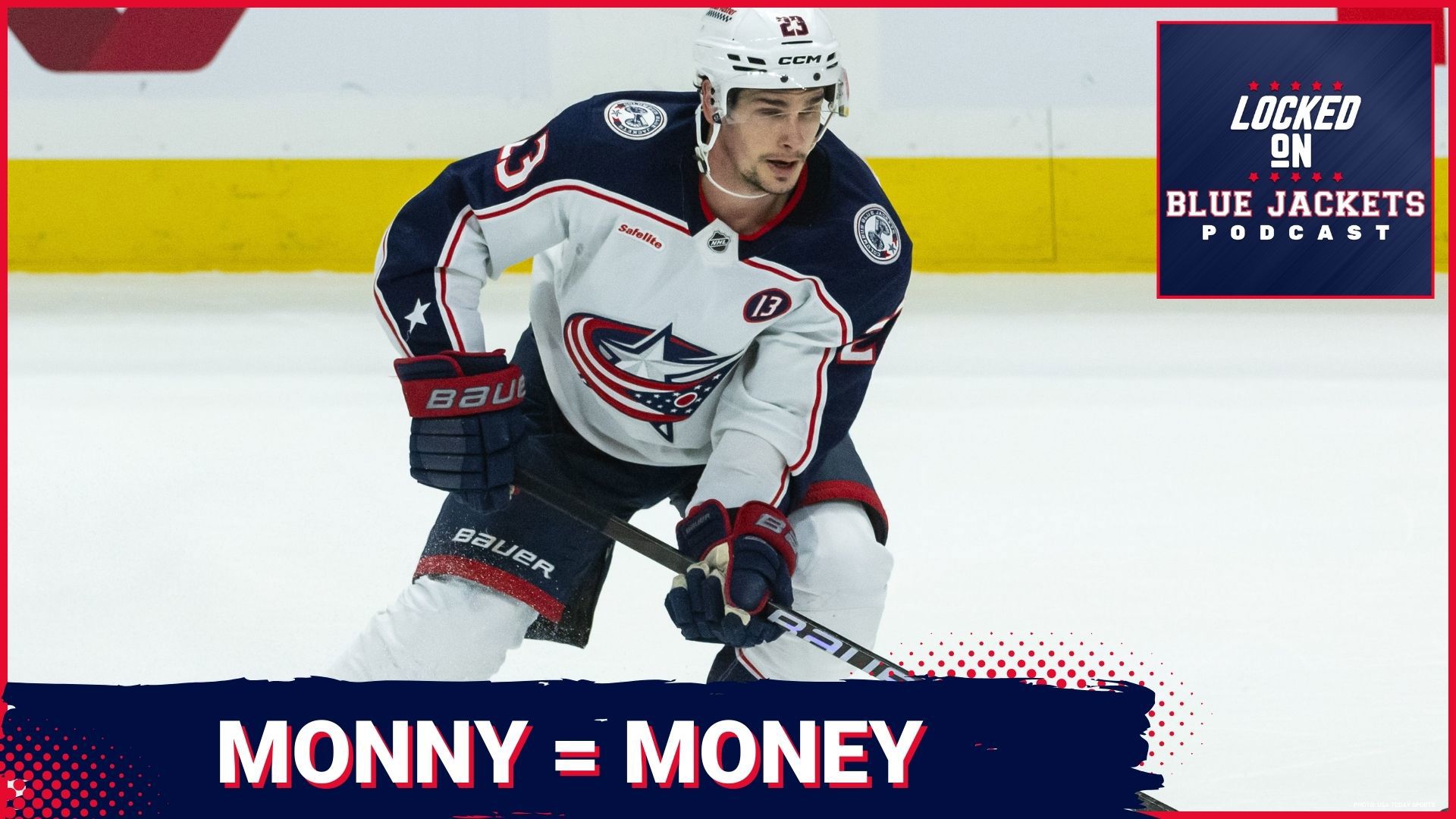 Sean Monahan was arguably the most impactful player for the Blue Jackets this season, despite missing almost 30 games with an injury.