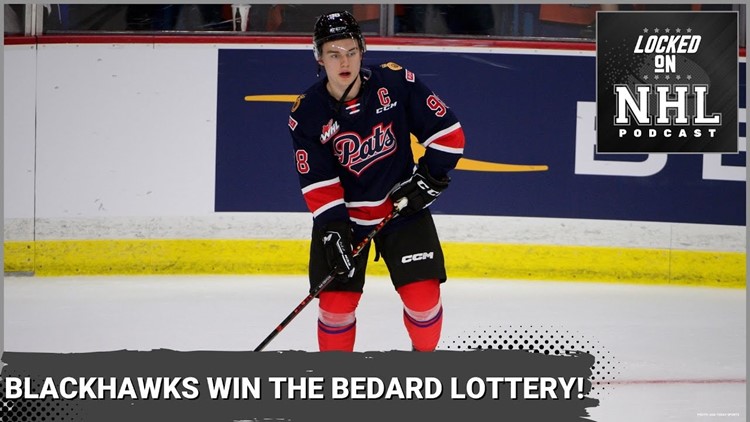 The Chicago Blackhawks win the Connor Bedard Lottery!