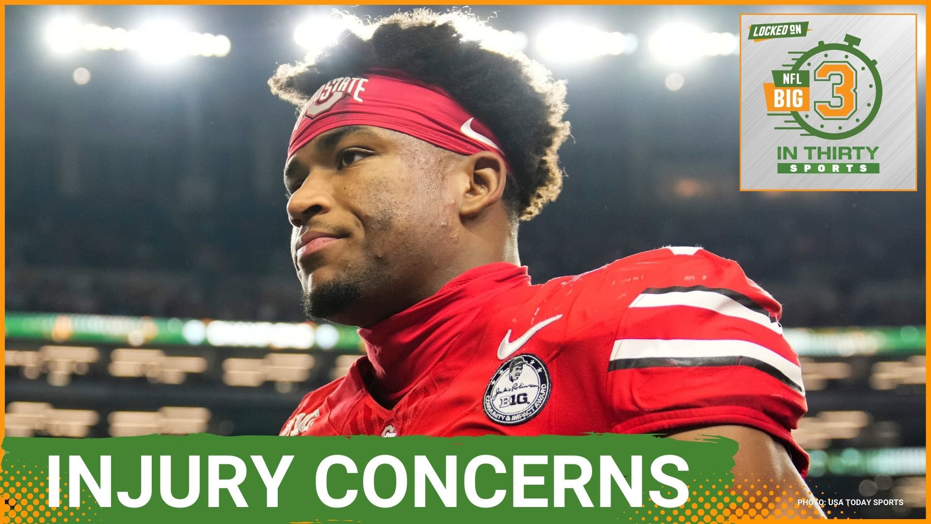 Caleb Downs Gets FLAGGED FOR INJURY Ahead Of NFL Draft | The Big 3 in ...