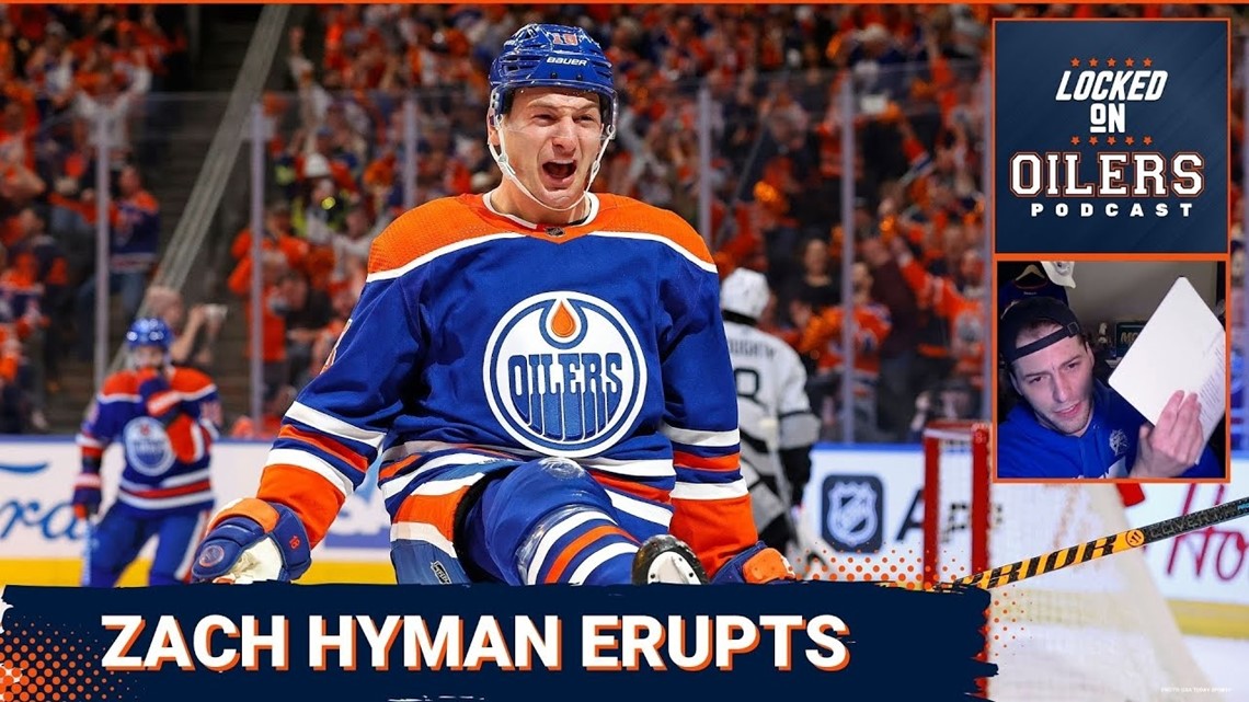 Oilers draw first blood in game one | Hyman Hat Trick, McDavid 5 ...