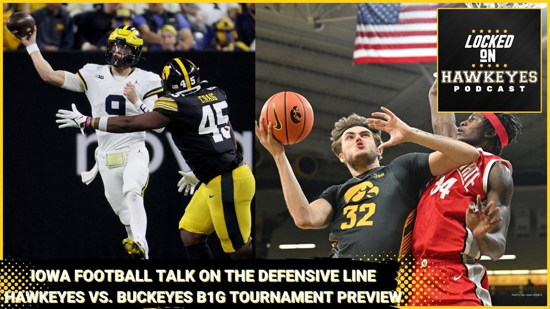 Trent Condon is back on the latest Locked on Hawkeyes Podcast. 

First, some thoughts on the importance to the Hawkeyes defensive line to make a step forward.