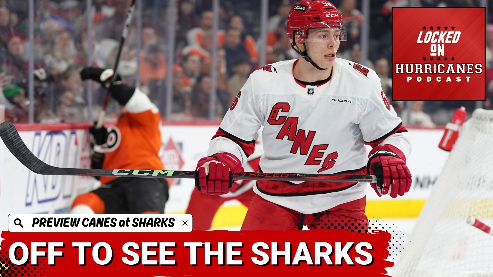 The Carolina Hurricanes take on the San Jose Sharks for their first stop in California. We get updates on Dmitry Orlov and Andrei Svechnikov at the morning skate.