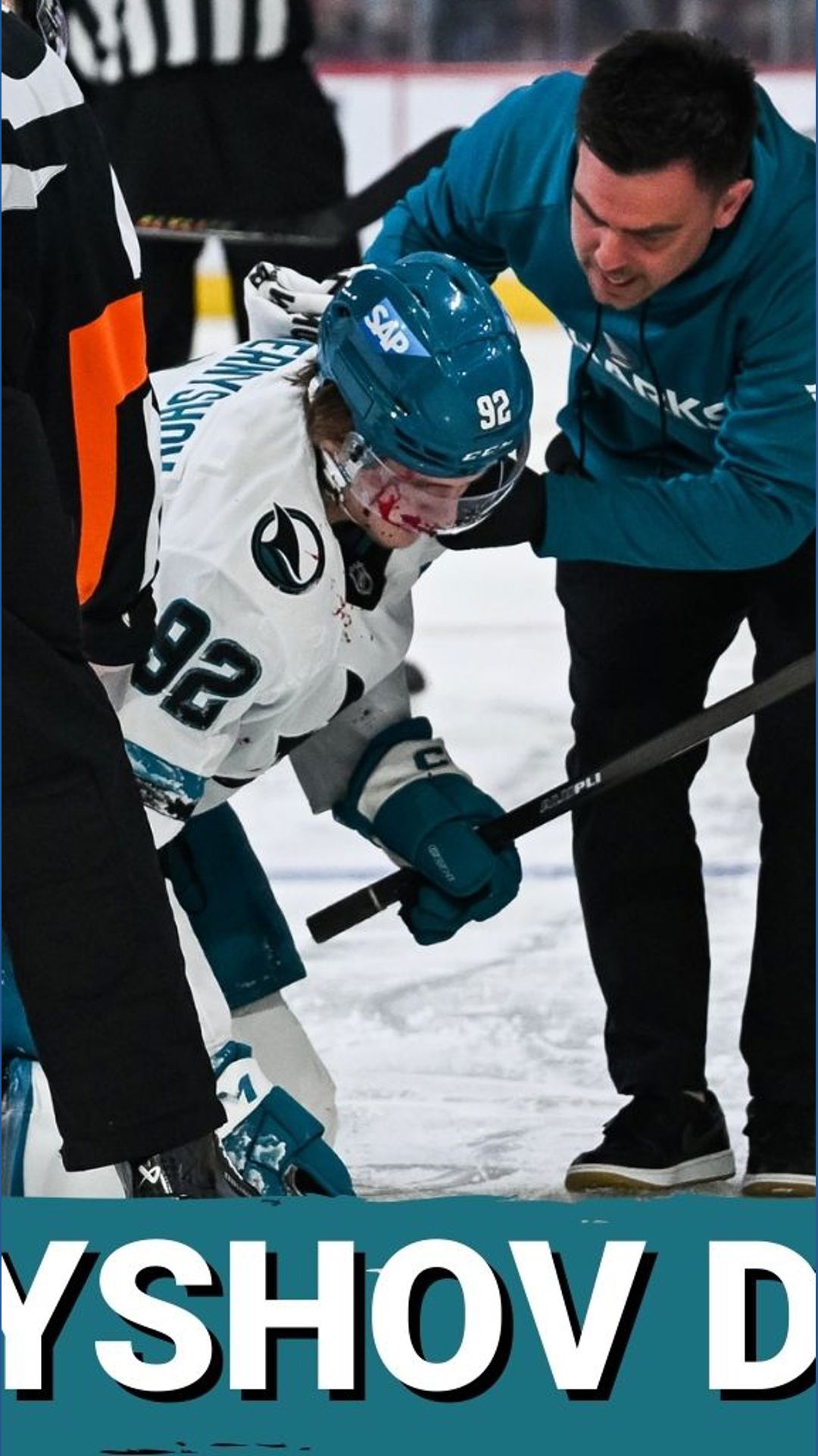 San Jose Sharks Rally as Igor Chernyshov INJURY Overshadows Macklin ...