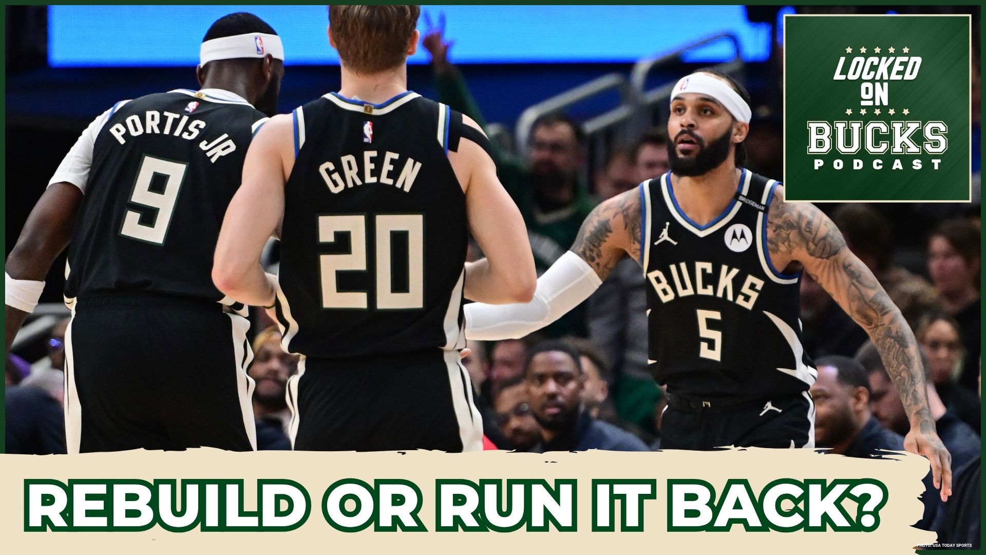 The Milwaukee Bucks face salary cap challenges and key free agents this offseason. Hosts discuss strategies to retain players while staying under the tax apron.